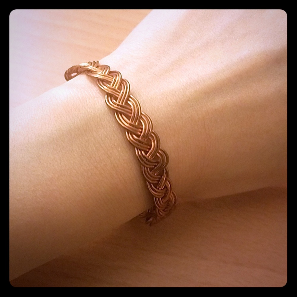 Handmade Rose Gold Bracelet